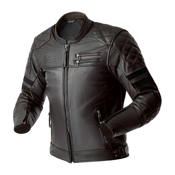RST RST Hillberry D3O Leather Jacket Brown